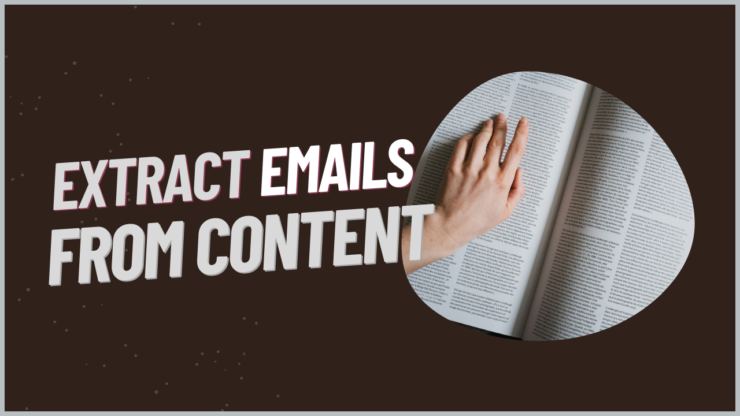extract emails from content