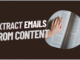 extract emails from content