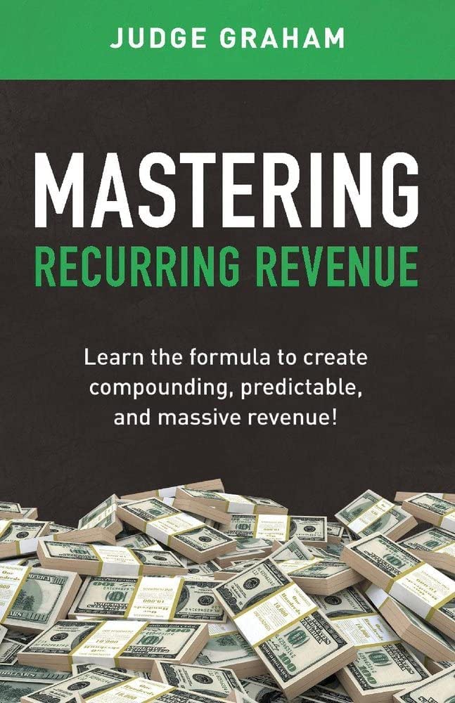 mastering recurring revenue book cover, monthly recurring revenue
